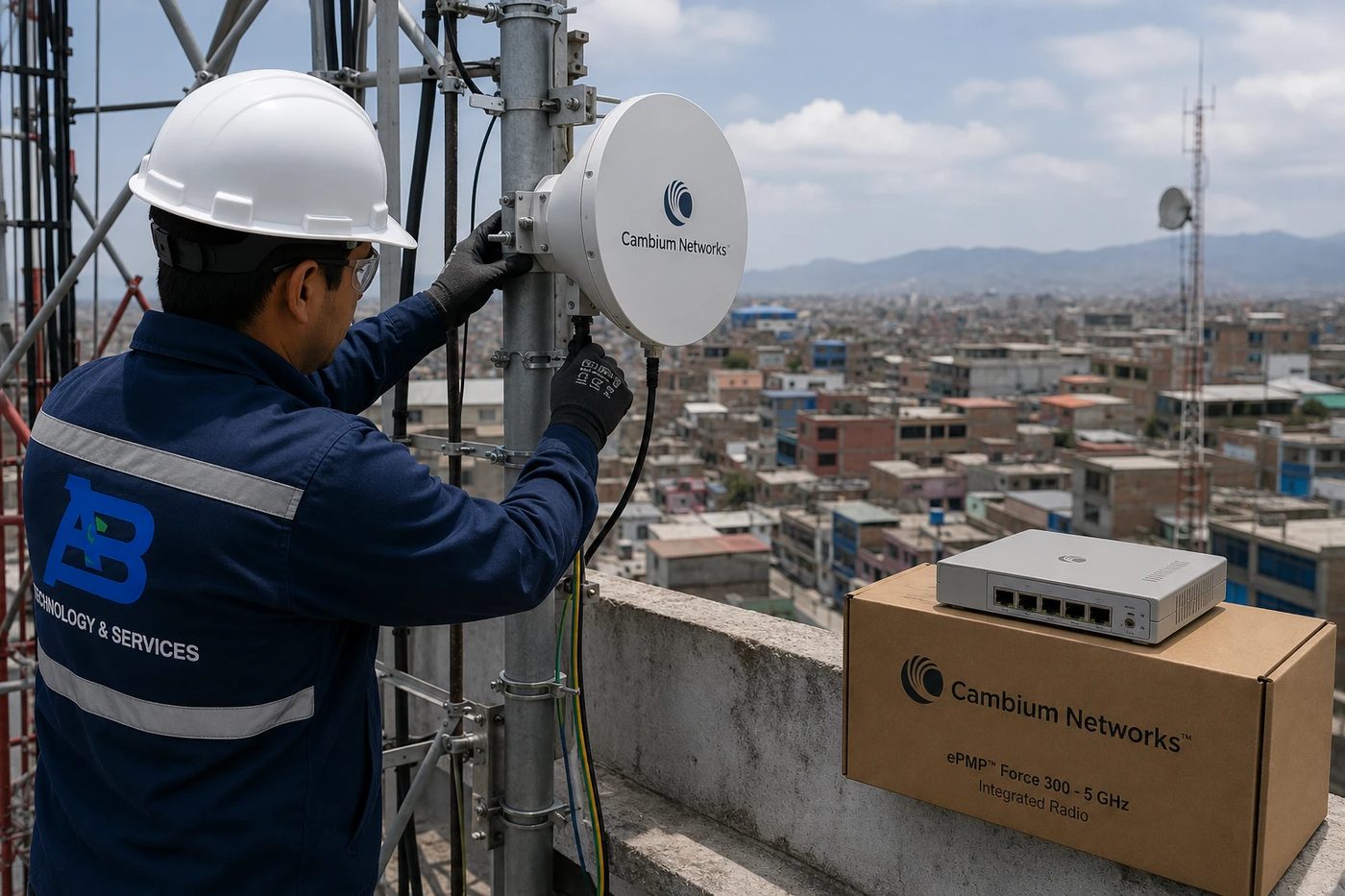 Radioenlaces y Telecomunicaciones — AYB Technology & Services